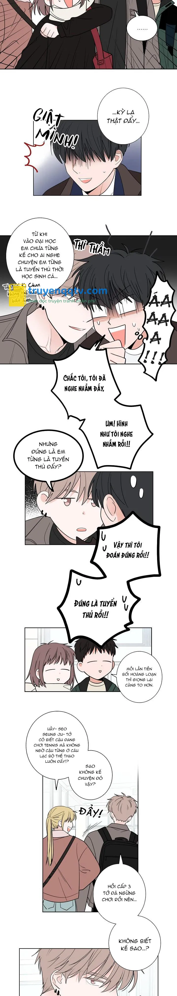 TIỀN BỐI! NÓI CHUYỆN CHÚT ĐI! Chapter 6 - Next Chapter 7