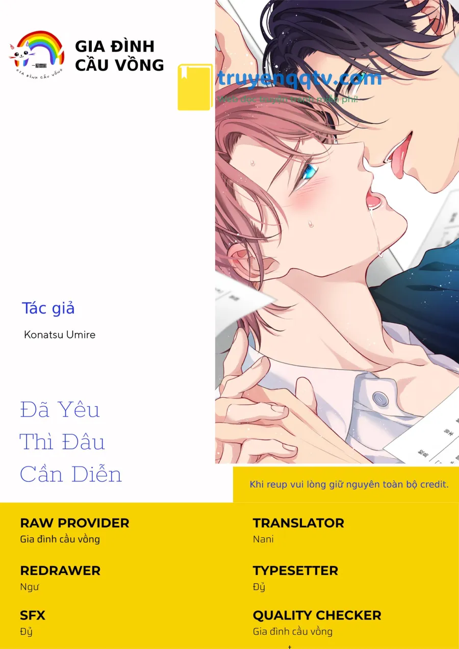 Đã Yêu Thì Đâu Cần Diễn Chapter 3 - Next 