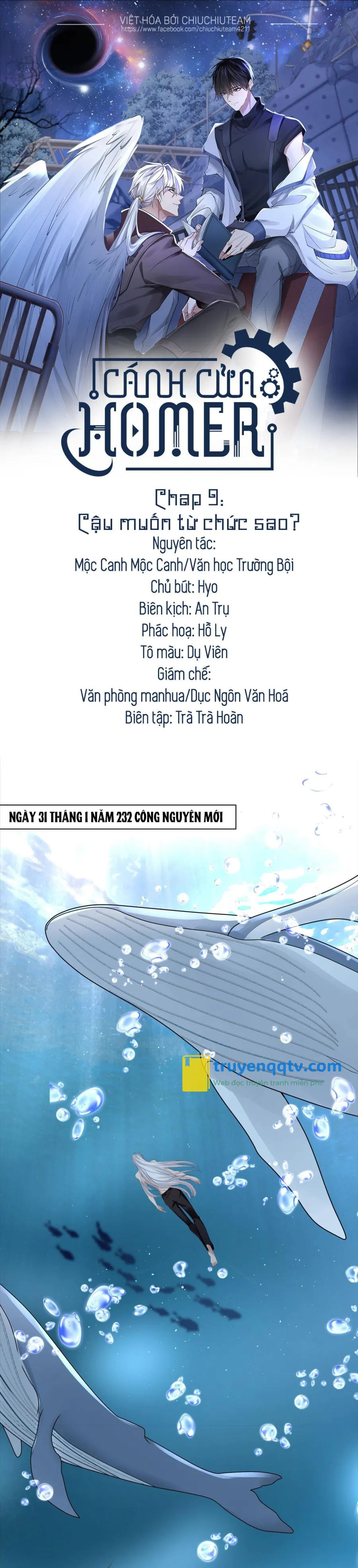 Cánh Cửa Homer Chapter 9 - Next Chapter 10