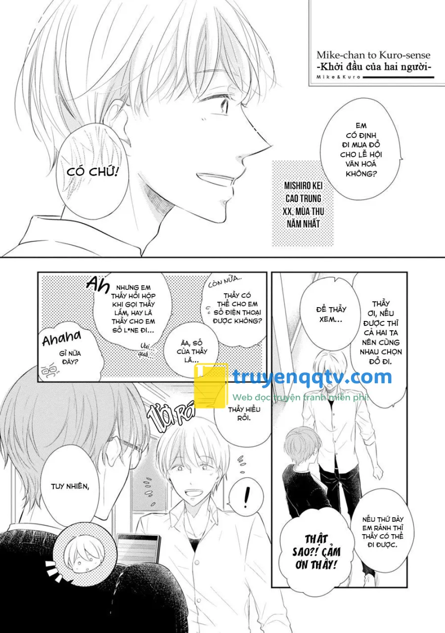 Mike-chan Và Thầy Kuro Chapter 4.3 - Next 