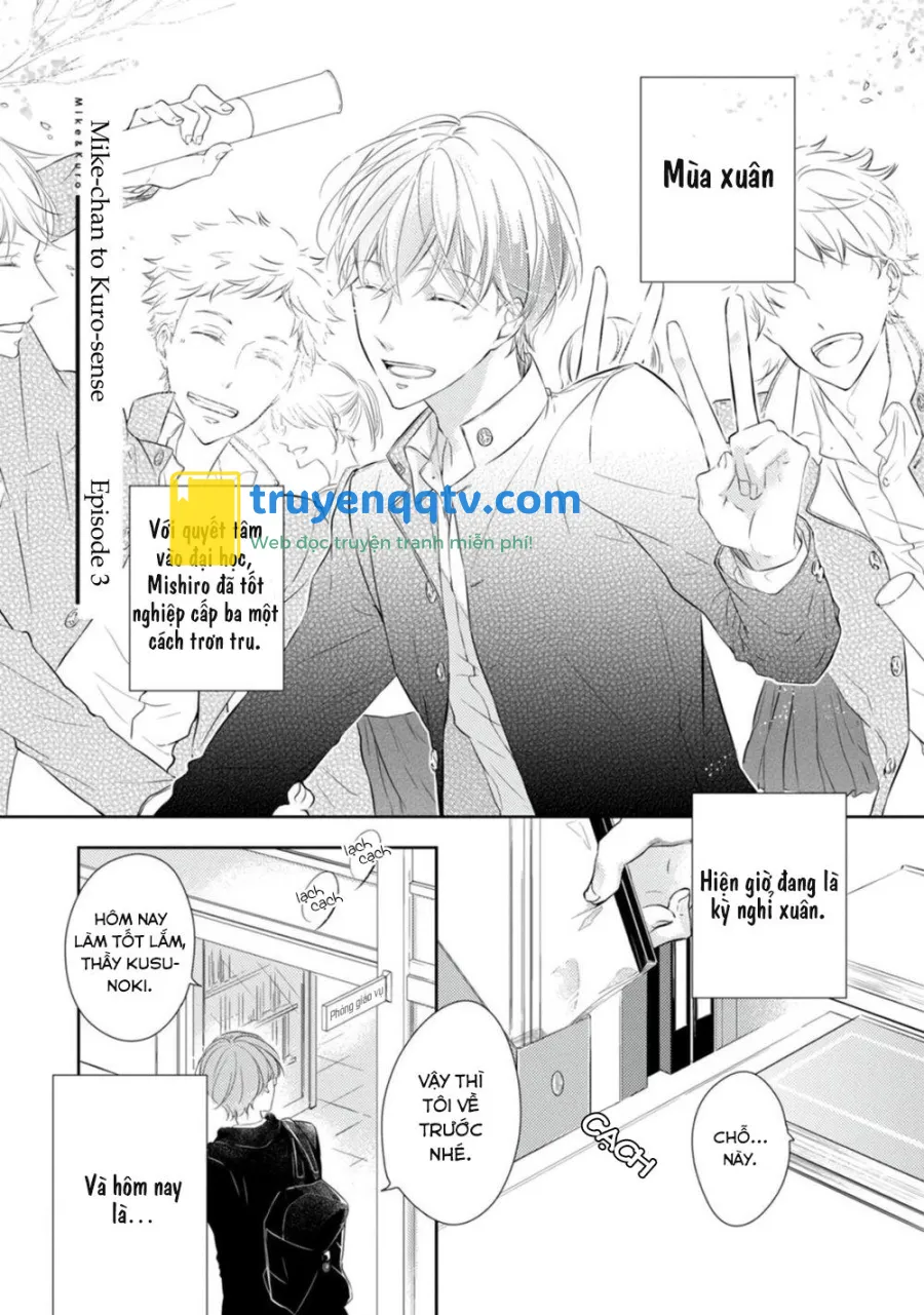 Mike-chan Và Thầy Kuro Chapter 3 - Next Chapter 4