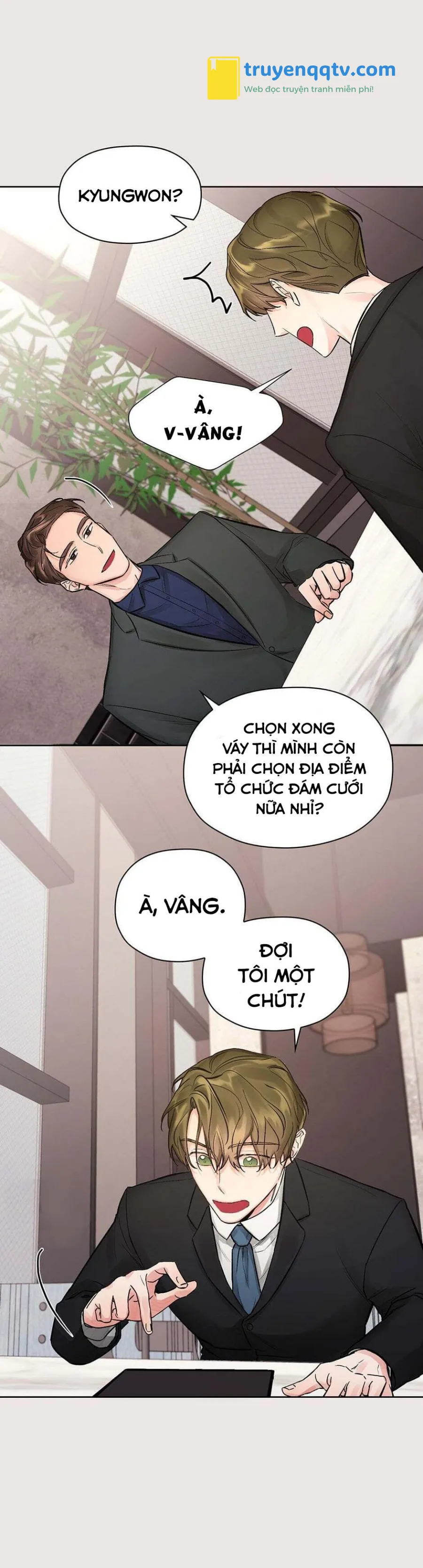 Kế hoạch đám cưới của Mr và Mr Chapter 5 - Next Chapter 6