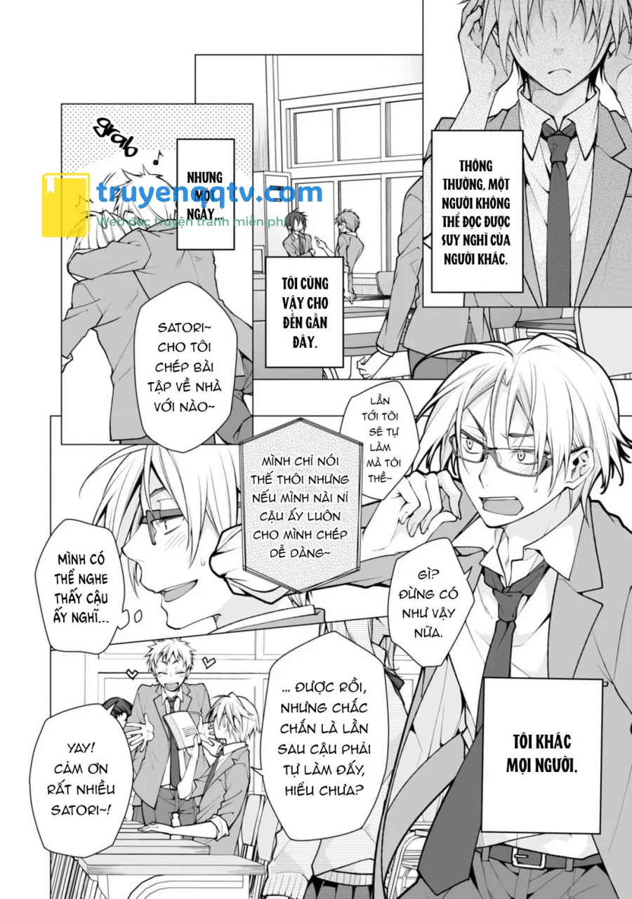 Satori-kun và Tsundere-kun Chapter 1 - Next Chapter 2