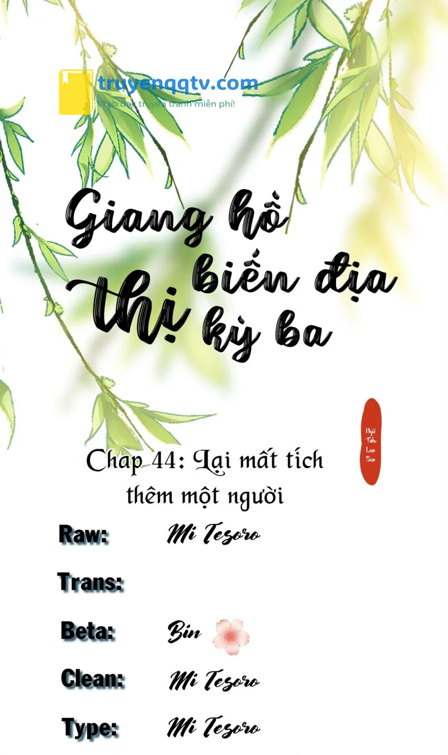 Giang Hồ Biến Địa Thị Kỳ Ba Chapter 44 - Next Chapter 45