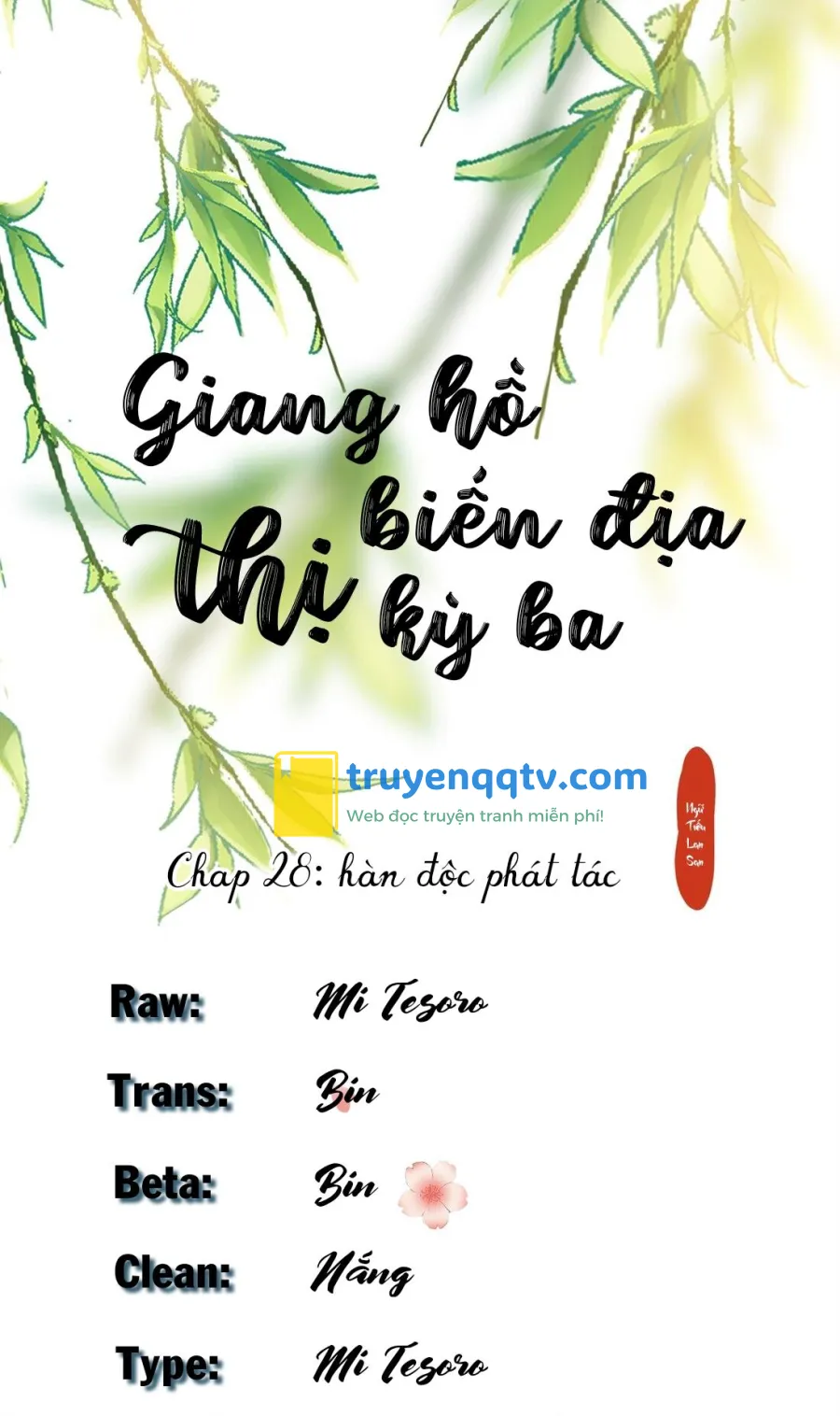 Giang Hồ Biến Địa Thị Kỳ Ba Chapter 28 - Next Chapter 29