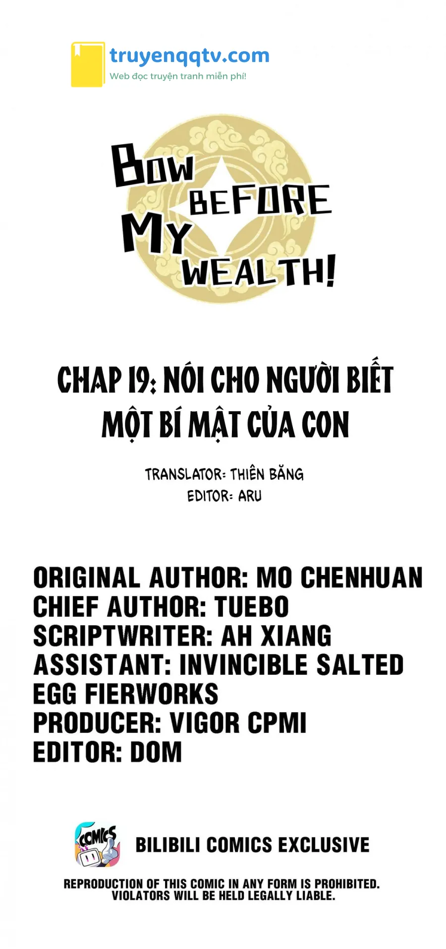 DROP Sư Phụ Ngươi Là Tên Ngốc Lắm Tiền Chapter 19 - Next Chapter 20