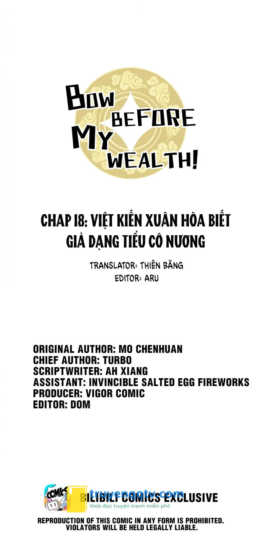 DROP Sư Phụ Ngươi Là Tên Ngốc Lắm Tiền Chapter 18 - Next Chapter 19