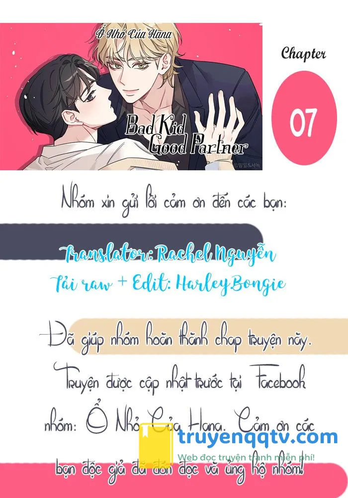 Bad Kid Good Partner Chapter 7 - Next Chapter 8