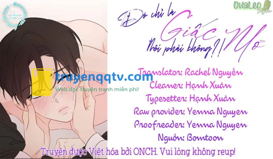 Chỉ Là Giấc Mơ Thôi Phải Không? Chapter 45 - Next Chapter 46