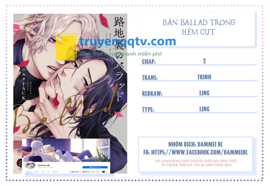 BẢN BALLAD TRONG HẺM CỤT Chapter 2 - Next 