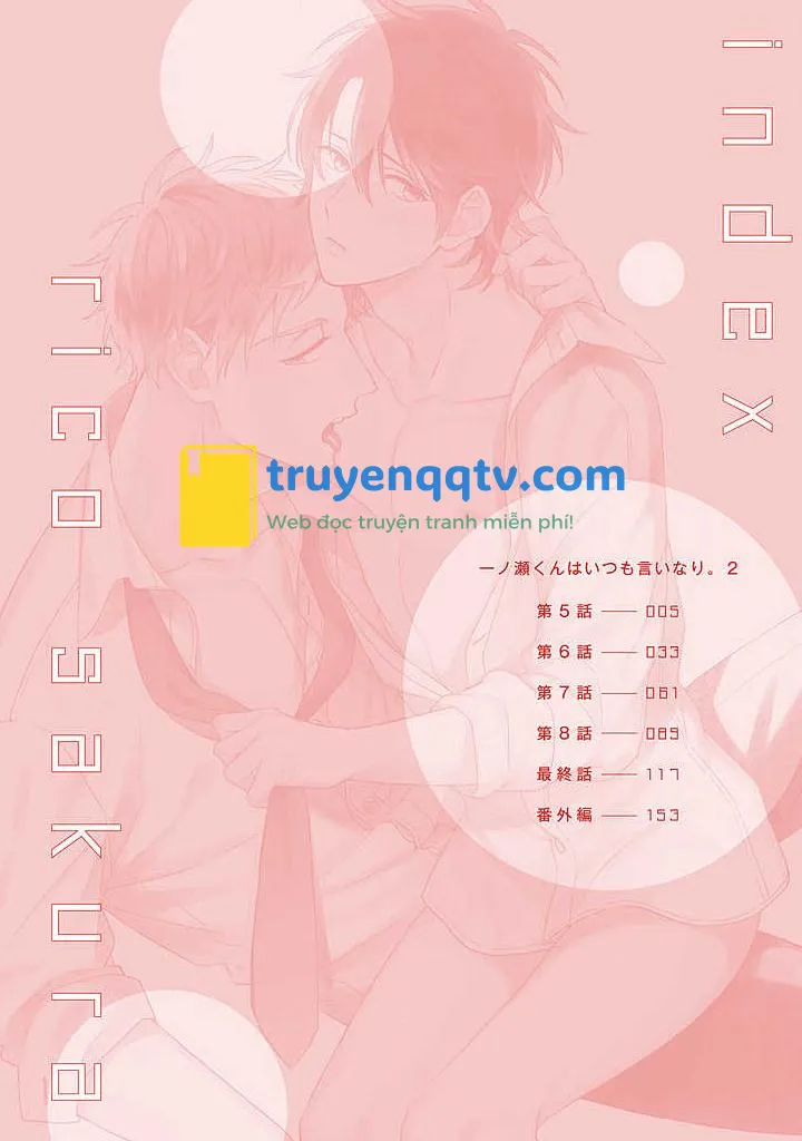 Ichinose kun lúc nào cũng vâng lời Chapter 6 - Next Chapter 7