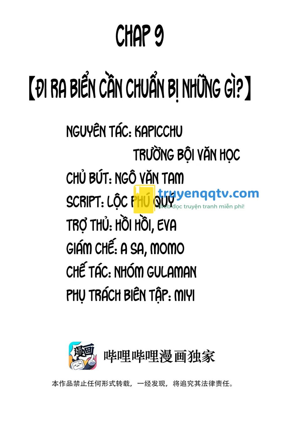 Ngoài Vòng Pháp Luật Chapter 9 - Next Chapter 10