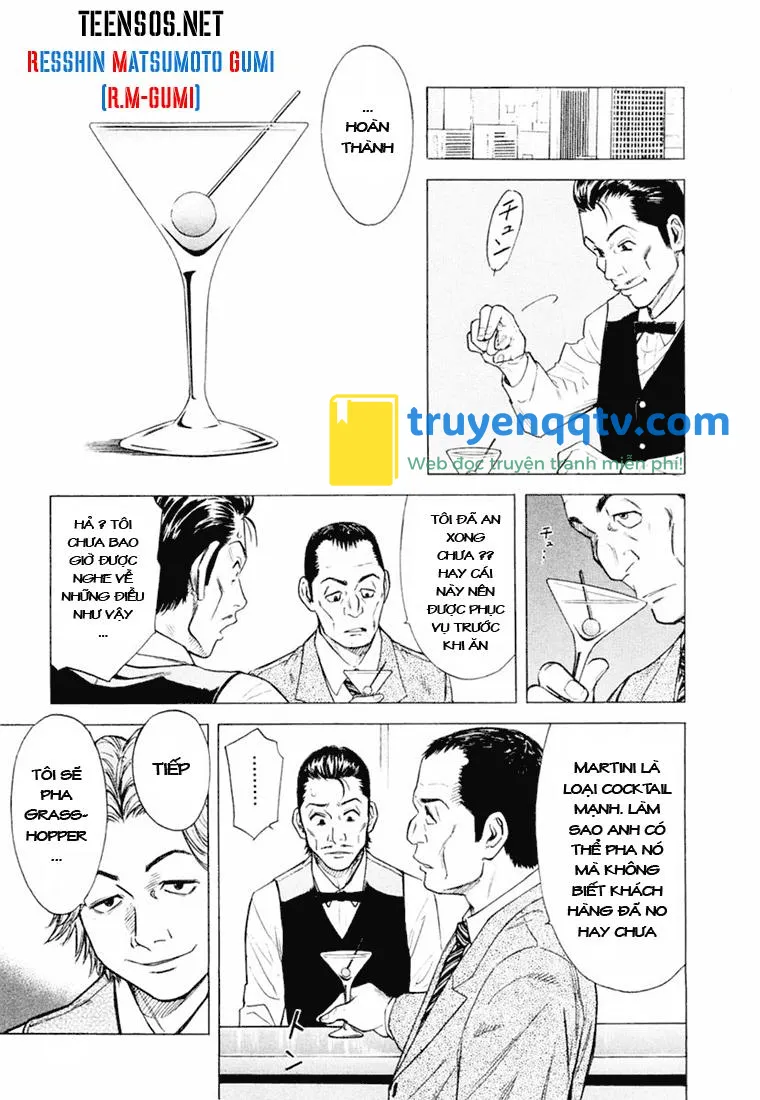 bartender - người pha chế rượu Chapter 1 - Next Chapter 2