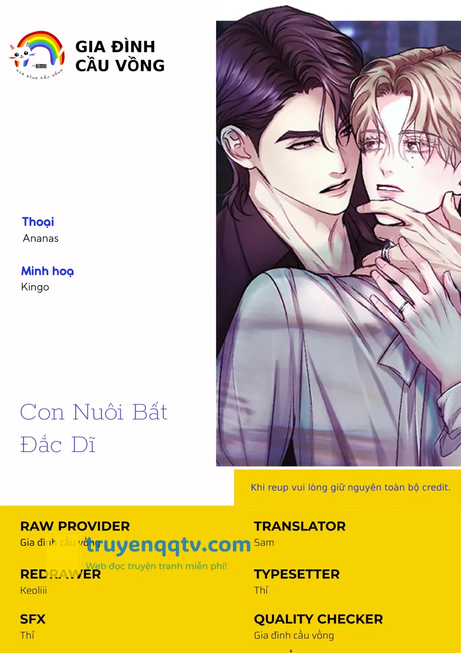 con nuôi bất đắc dĩ Chapter 18 - Next Chương 19